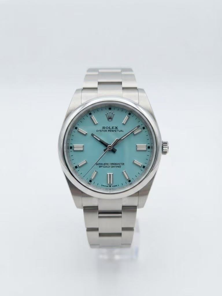 ROLEX（ロレックス）オイスター パーペチュアル 36 126000ターコイズブルー【中古】